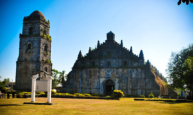 Façade of Paoay Church