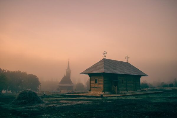 Wooden church of Gîrbova by  Iurie Șveț