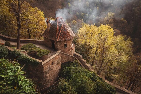 Fortification of the Książ Castle by Aneta Pawska