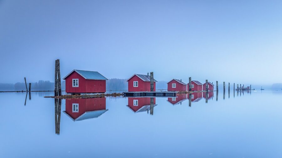 The Fetsund Booms, Norway