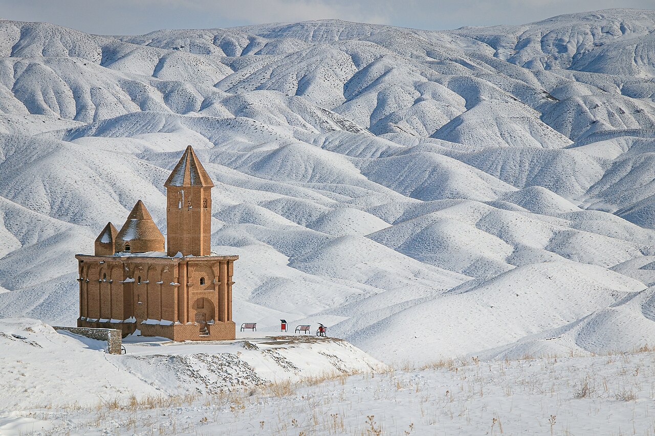 Saint John Church of Sohrol, a 5th or 6th century Armenian Catholic church in Sohrol, Shabestar, Iran by Farzin Izaddoust dar, CC BY-SA 4.0
